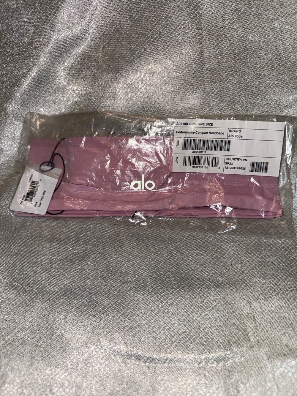 ALO Yoga Mauve Performance Headband